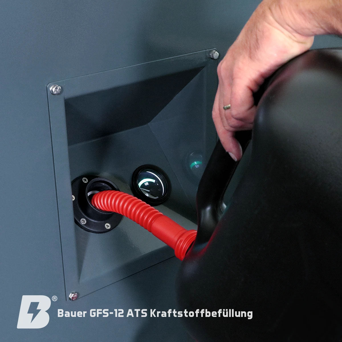 Bauer GFS-12 ATS, 12 kW/15 kVA Notstromgenerator / Notstromaggregat