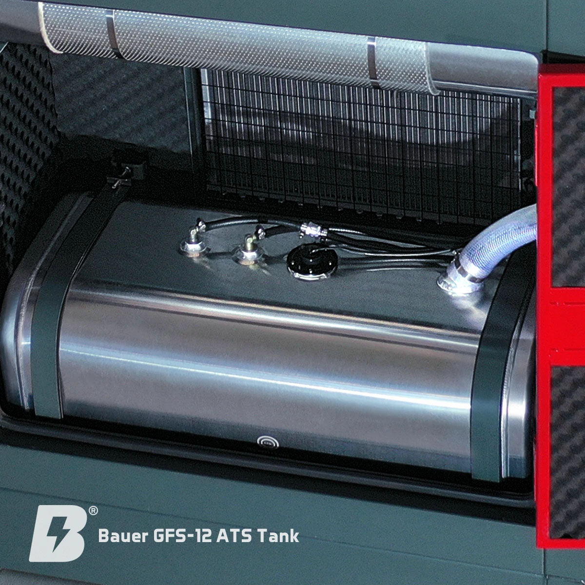 Bauer GFS-12 ATS, 12 kW/15 kVA Notstromgenerator / Notstromaggregat